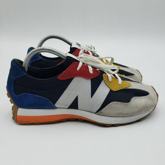 New Balance 327 Summer Fog Sneakers 6.5 Mens Multicolor Lace Up Shoes Gray - Picture 1 of 10